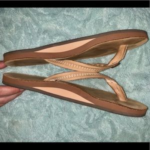 Rainbow Single Braid Sandals